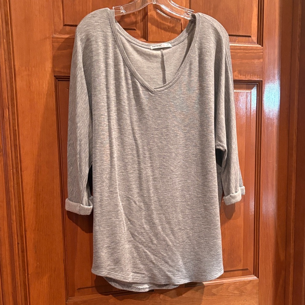 Heather Gray Women's Casual Sweatshirt
